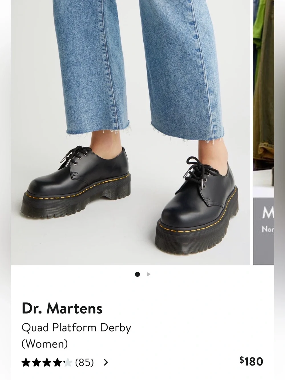Dr. Martens Quad Platform Derby